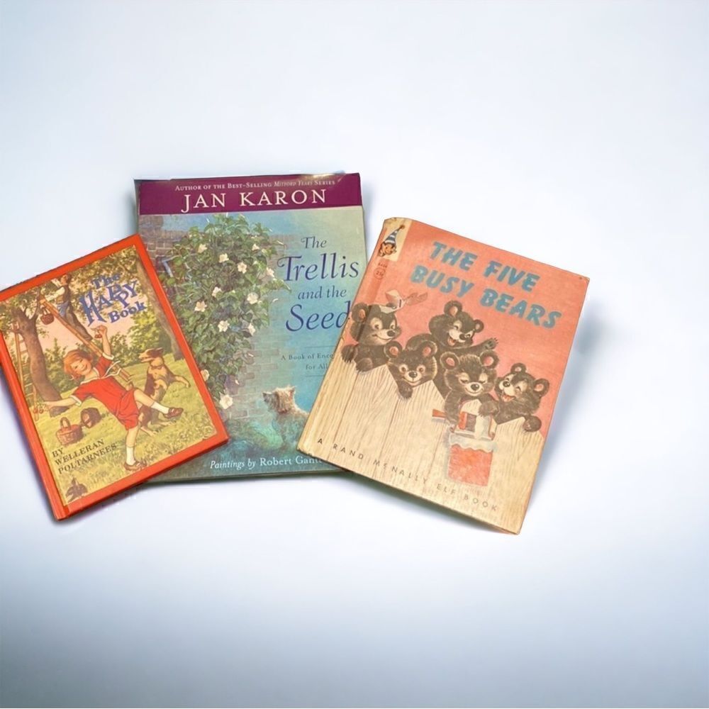 Vintage Childrensbooks Happy Encouragement Vintage